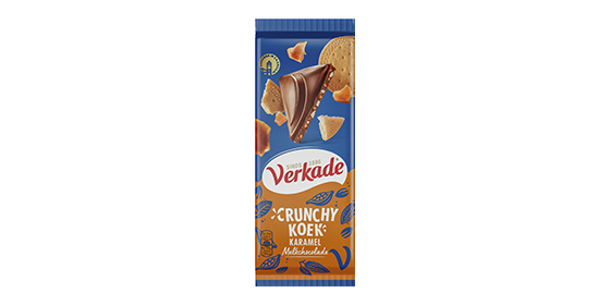 Crunchy koek karamel