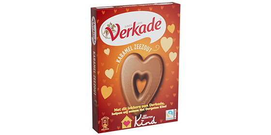 Verkade karamel zeezout chocoladehart