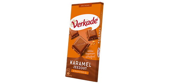 Verkade Karamel Zeezout Chocolade