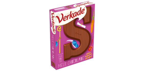 Verkade Chocoladeletter Melk 65g