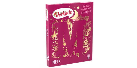 Verkade Chocoladeletter Melk 200g