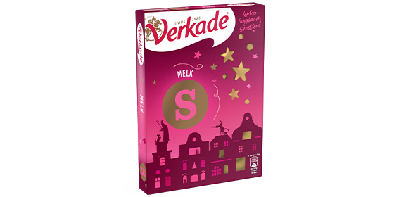 Verkade Chocoladeletter Melk 135g
