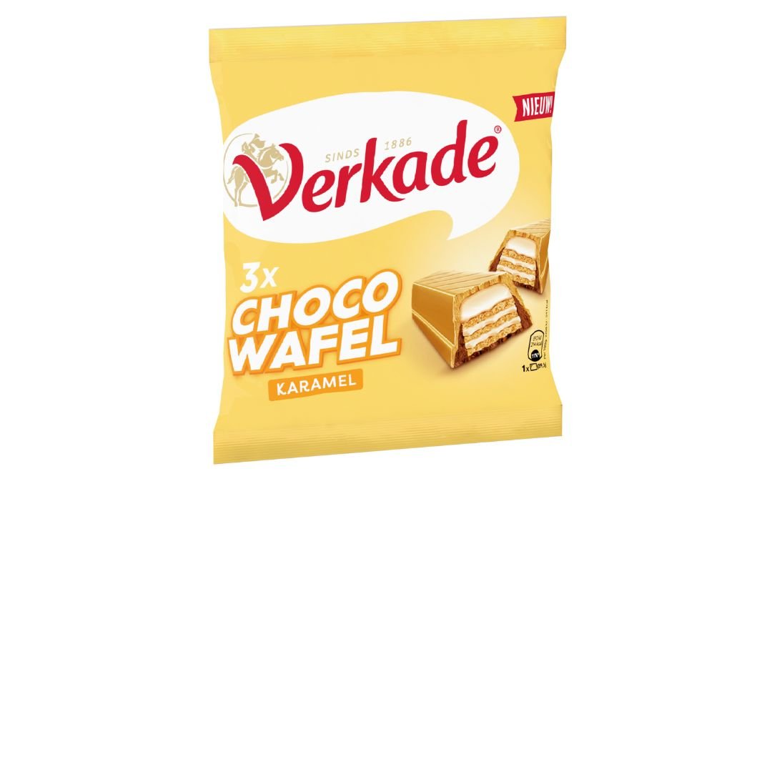 Chocowafel Karamel 3-pack