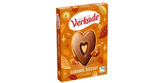 Verkade karamel zeezout chocoladehart