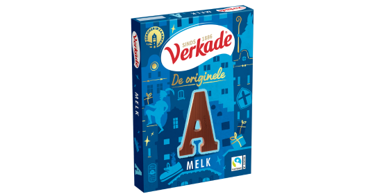 Verkade Chocoladeletter Melk 135g