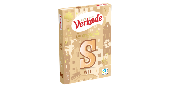 Verkade Chocoladeletter Wit 135g