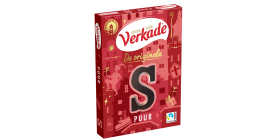 Verkade Chocoladeletter Puur 135g