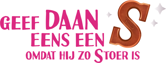 Geef Daan eens een letter S omdat hij zo stoer is